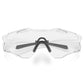 Oakley Cybr Zero - L - 134mm - Matte White w/Clear to Black Iridium Photochromic - Image 5