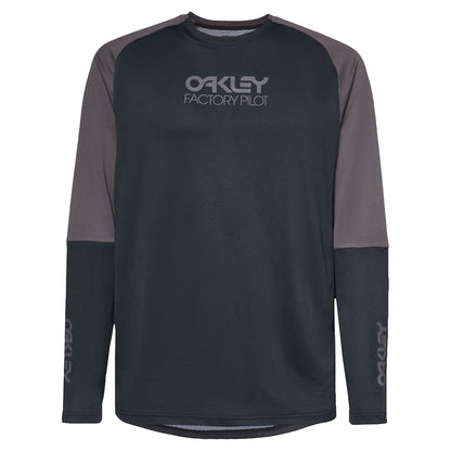 Oakley Factory Pilot MTB Long Sleeve Jersey - XL - Black - Image 1
