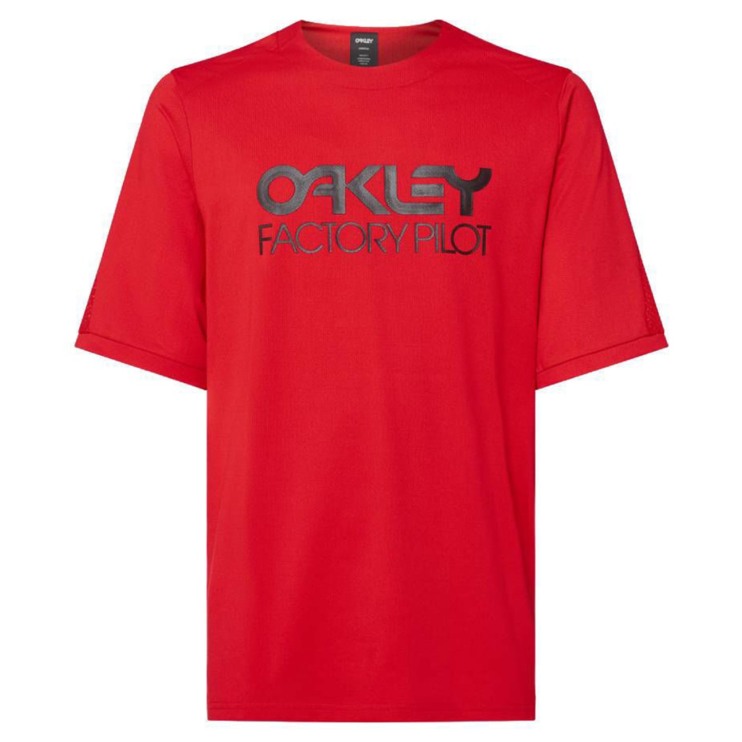Oakley Factory Pilot MTB Short Sleeve Jersey - L - Red - Image 1