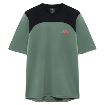 Oakley Free Ride Short Sleeve Jersey - M - Aviator Green - Image 1