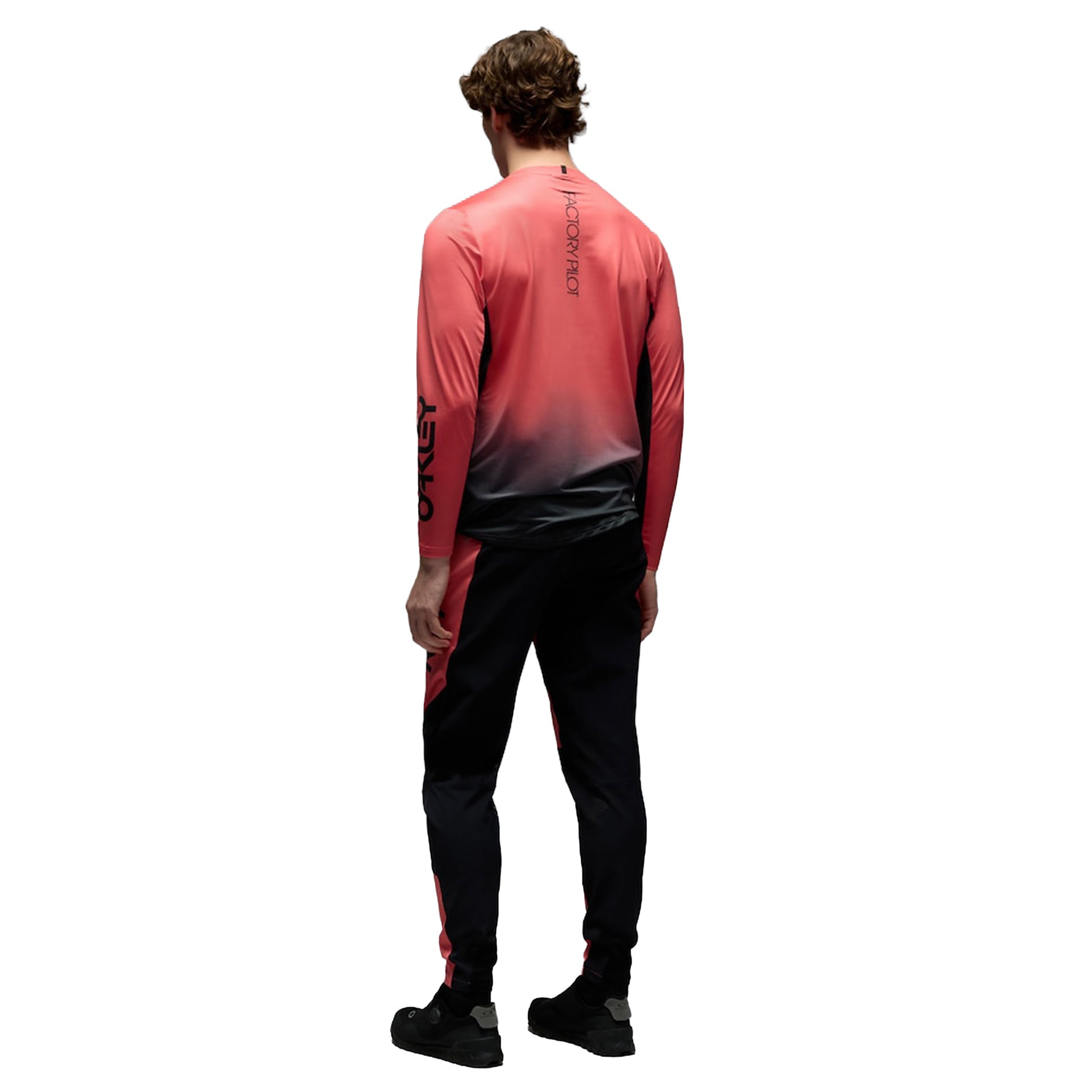 Oakley Maven Coast 2.0 Long Sleeve Jersey - S - Gradient Paloma/Black - Image 4