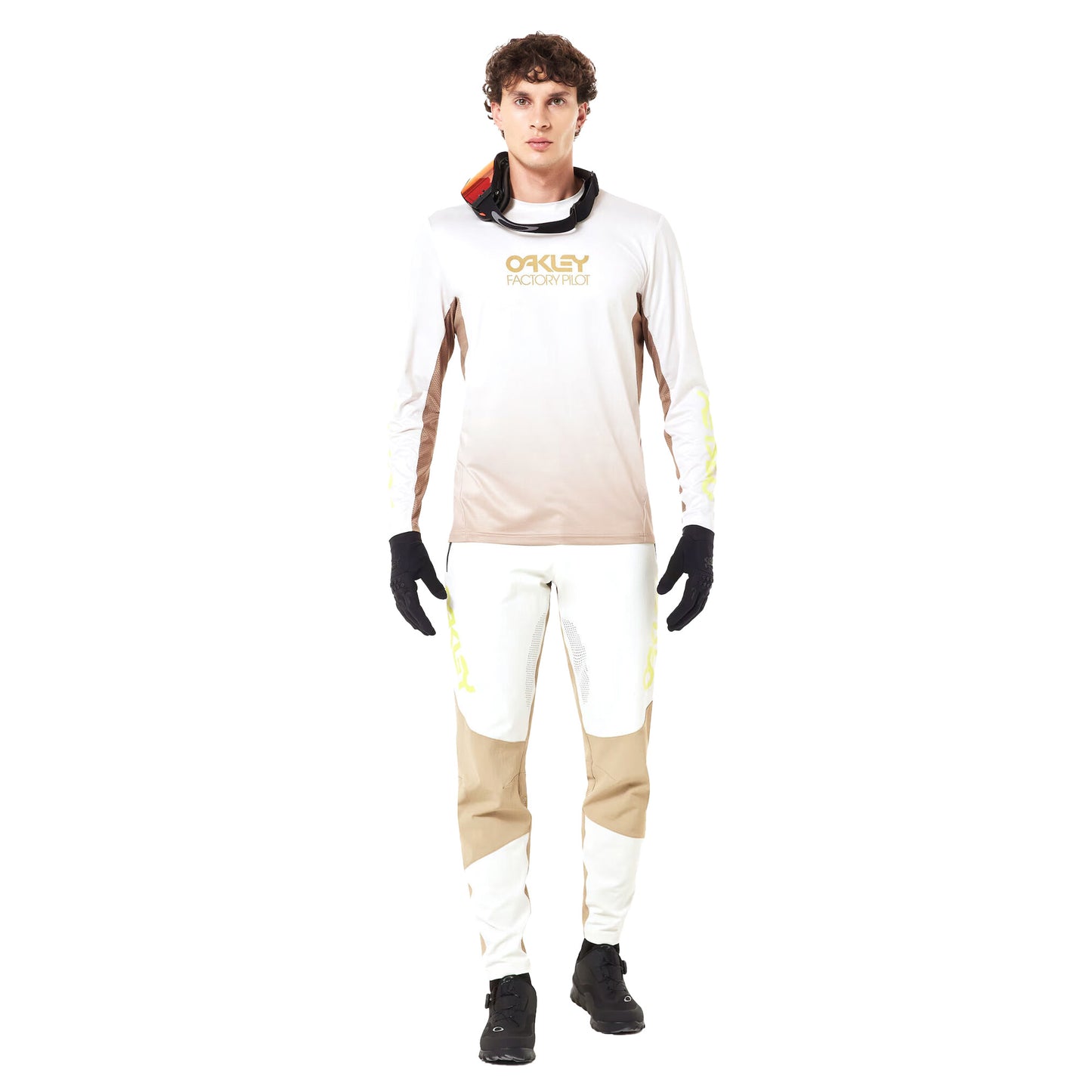 Oakley Maven Coast Long Sleeve Jersey 2.0 - S - Gradient Pebble Mist