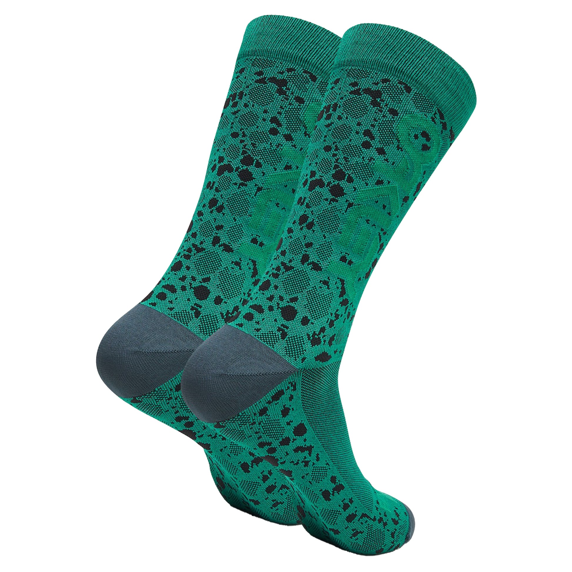 Oakley Maven MTB Socks - M - Green Frog - Image 3