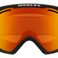 Oakley O Frame Pro 2.0 MTB Goggles - One Size Fits Most - Blacks - Fire Iridium - Image 2