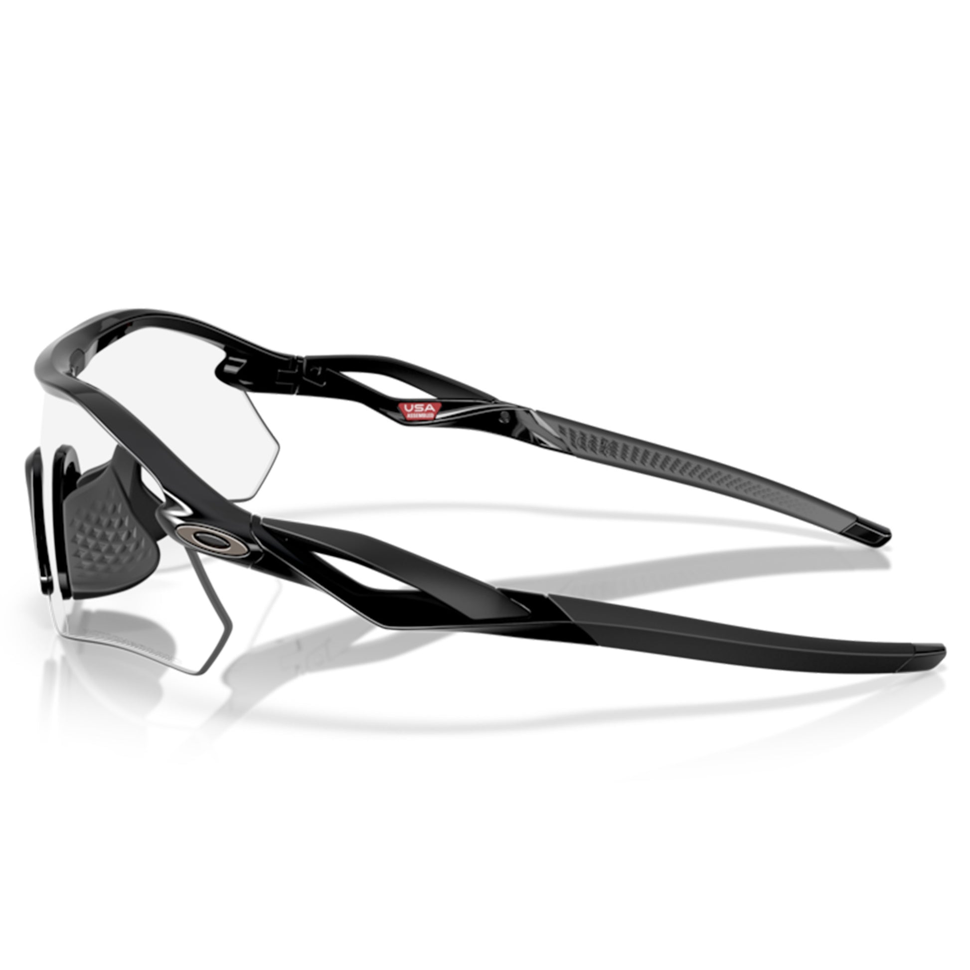 Oakley Radar Plate - L - 134mm - Polished Black w/Clear to Black Iridium Photochromic - Image 3