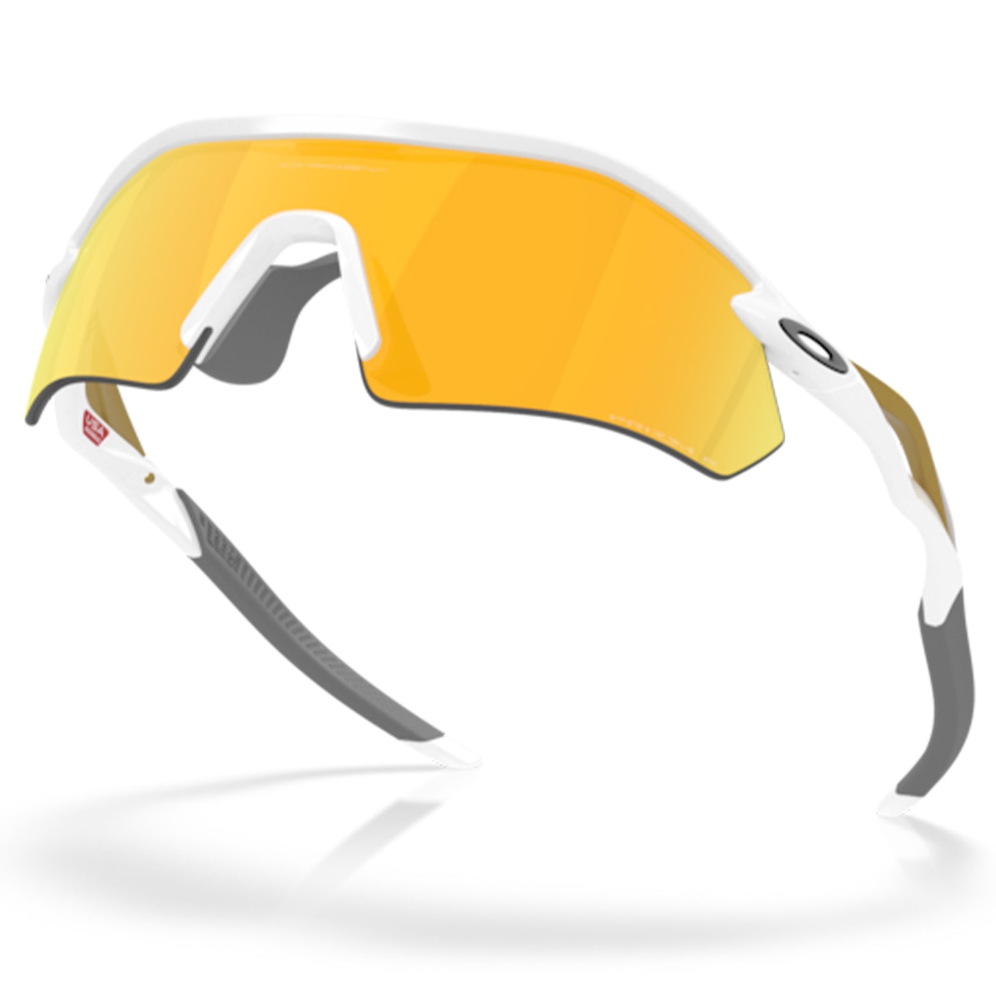 Oakley Radar Plate - L - 134mm - Polished White w/Prizm 24K Polarized - Image 4