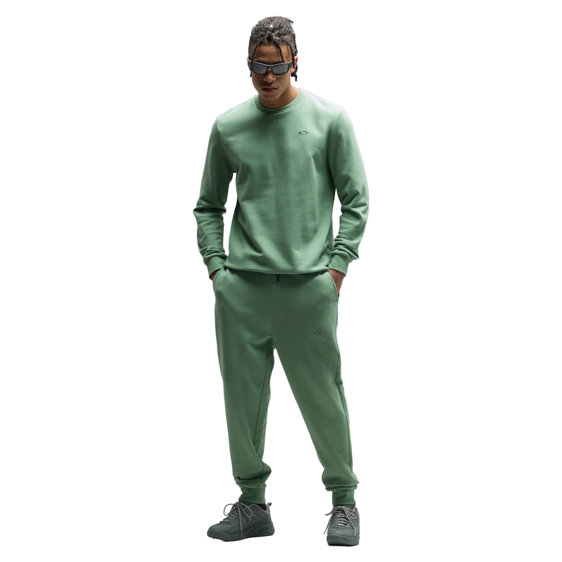 Oakley Relax 2.0 Crew Sweatshirt - S - Nile Green - Image 2