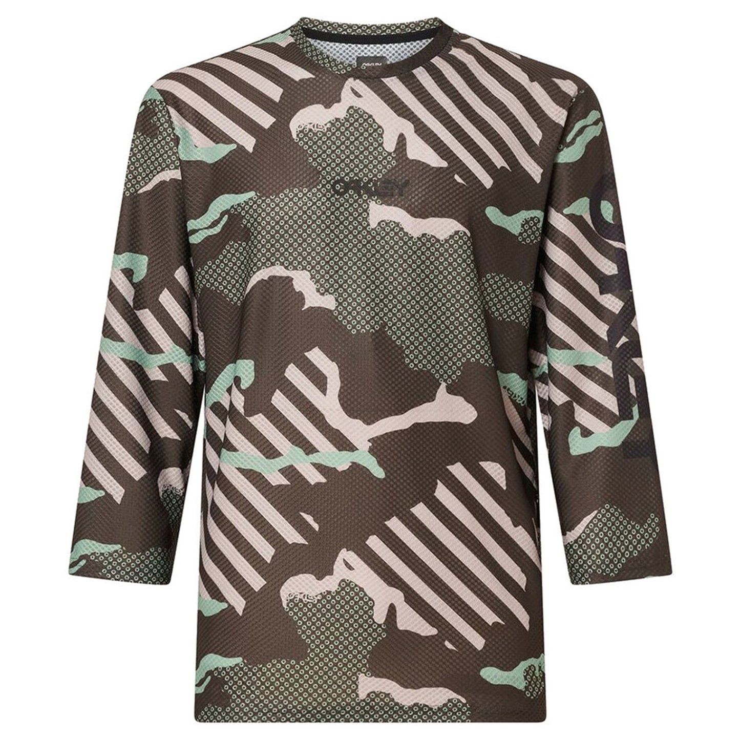 Oakley Ride Free Long Sleeve Jersey - 2XL - Green - Image 1