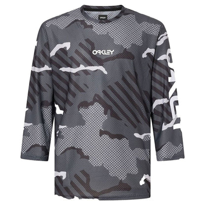 Oakley Ride Free Long Sleeve Jersey - S - Black - Image 1