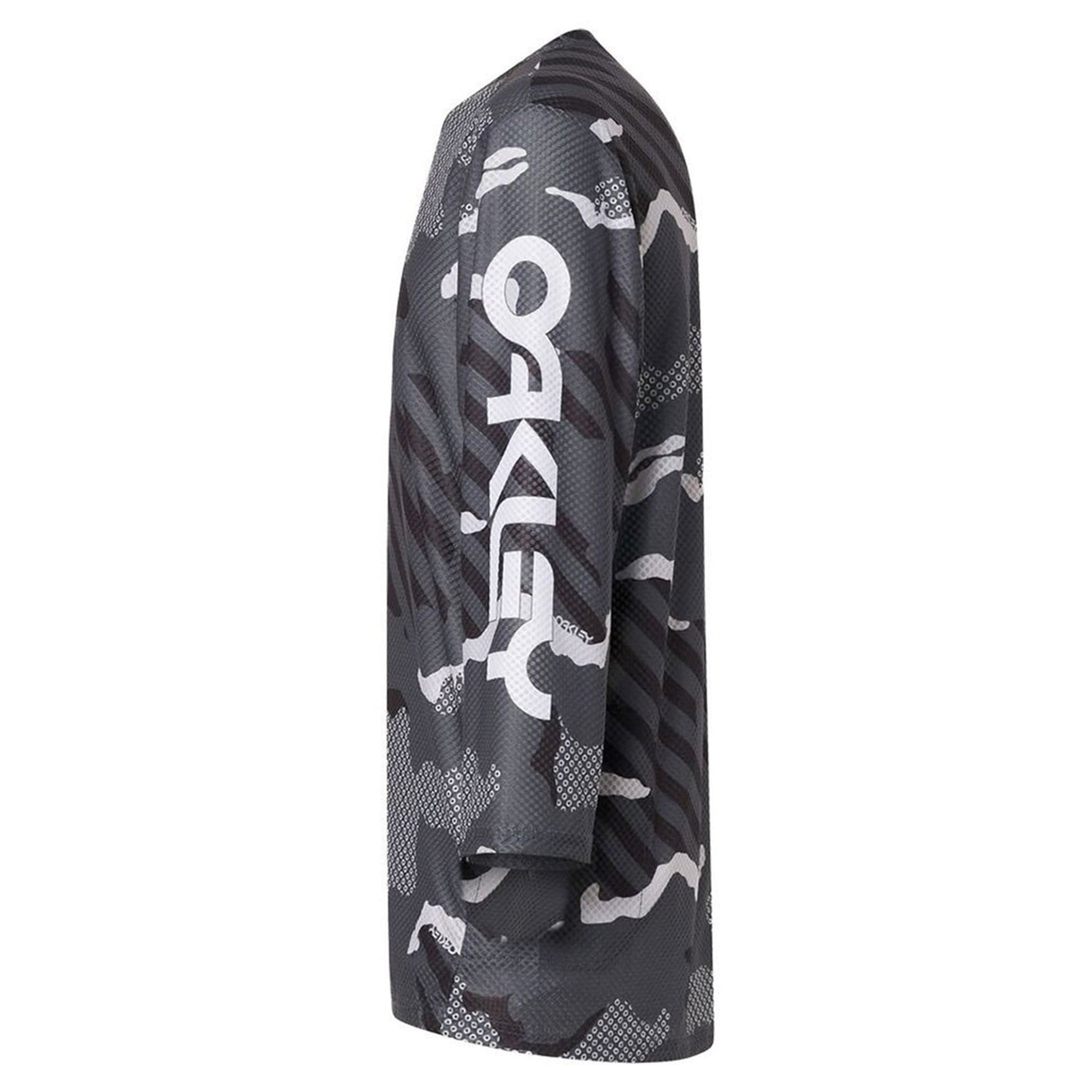 Oakley Ride Free Long Sleeve Jersey - S - Black - Image 3