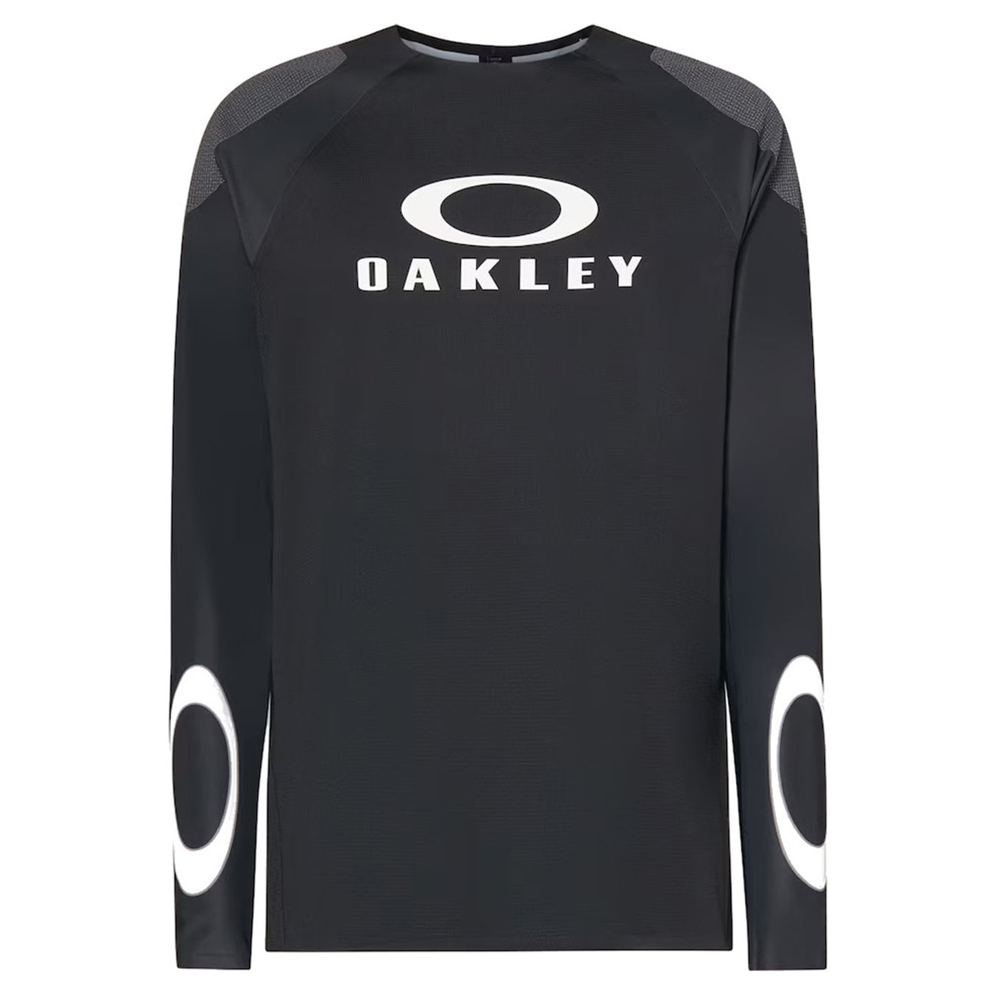 Oakley Seeker Edge Long Sleeve Jersey - M - Blackout - Image 1