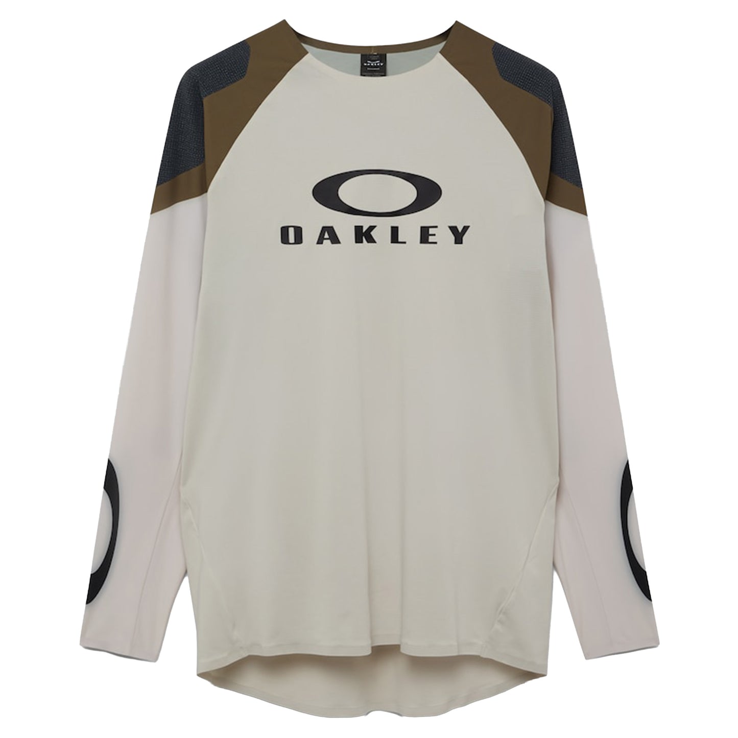 Oakley Seeker Edge Long Sleeve Jersey - M - Mist/Army Green - Image 1