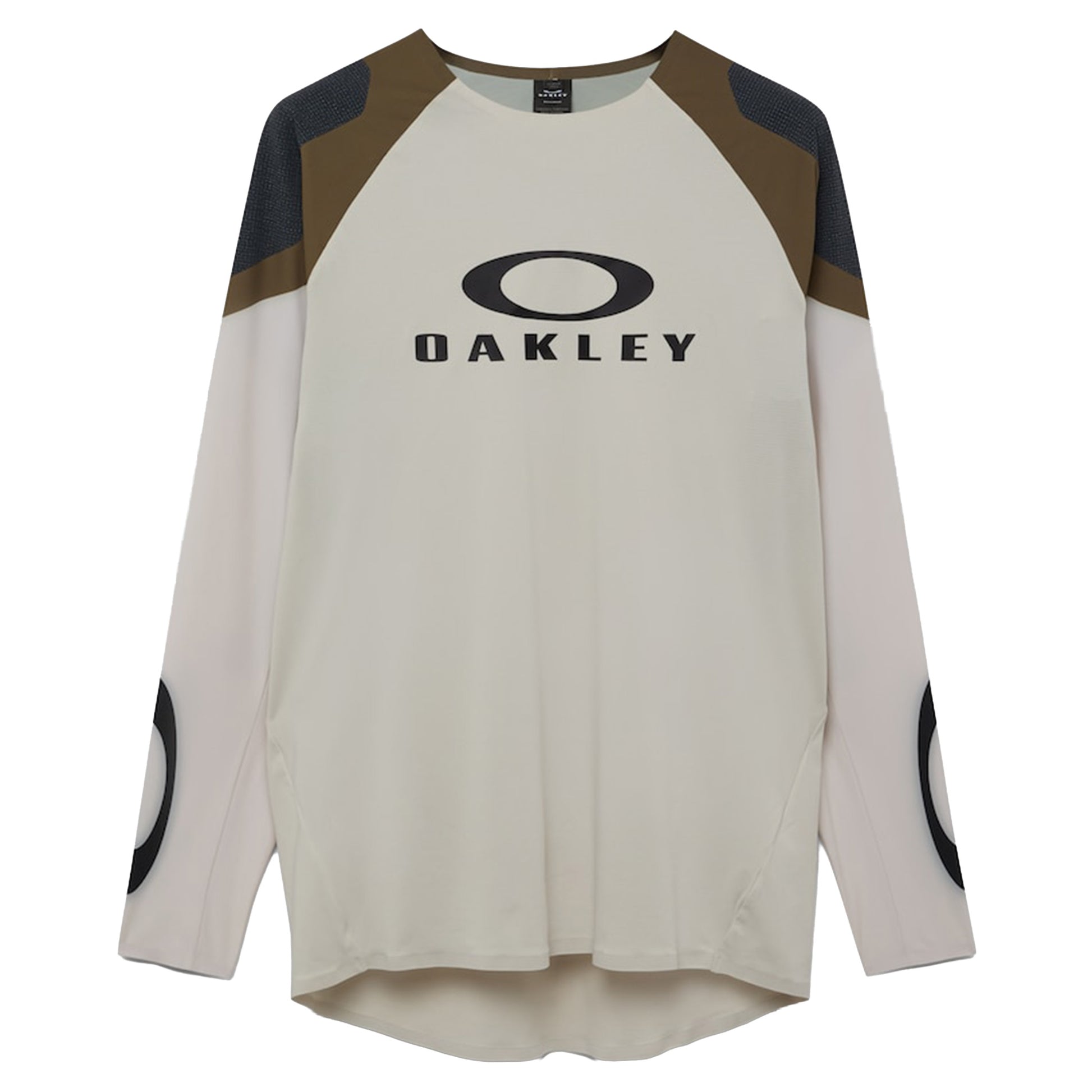 Oakley Seeker Edge Long Sleeve Jersey - S - Mist/Army Green - Image 1