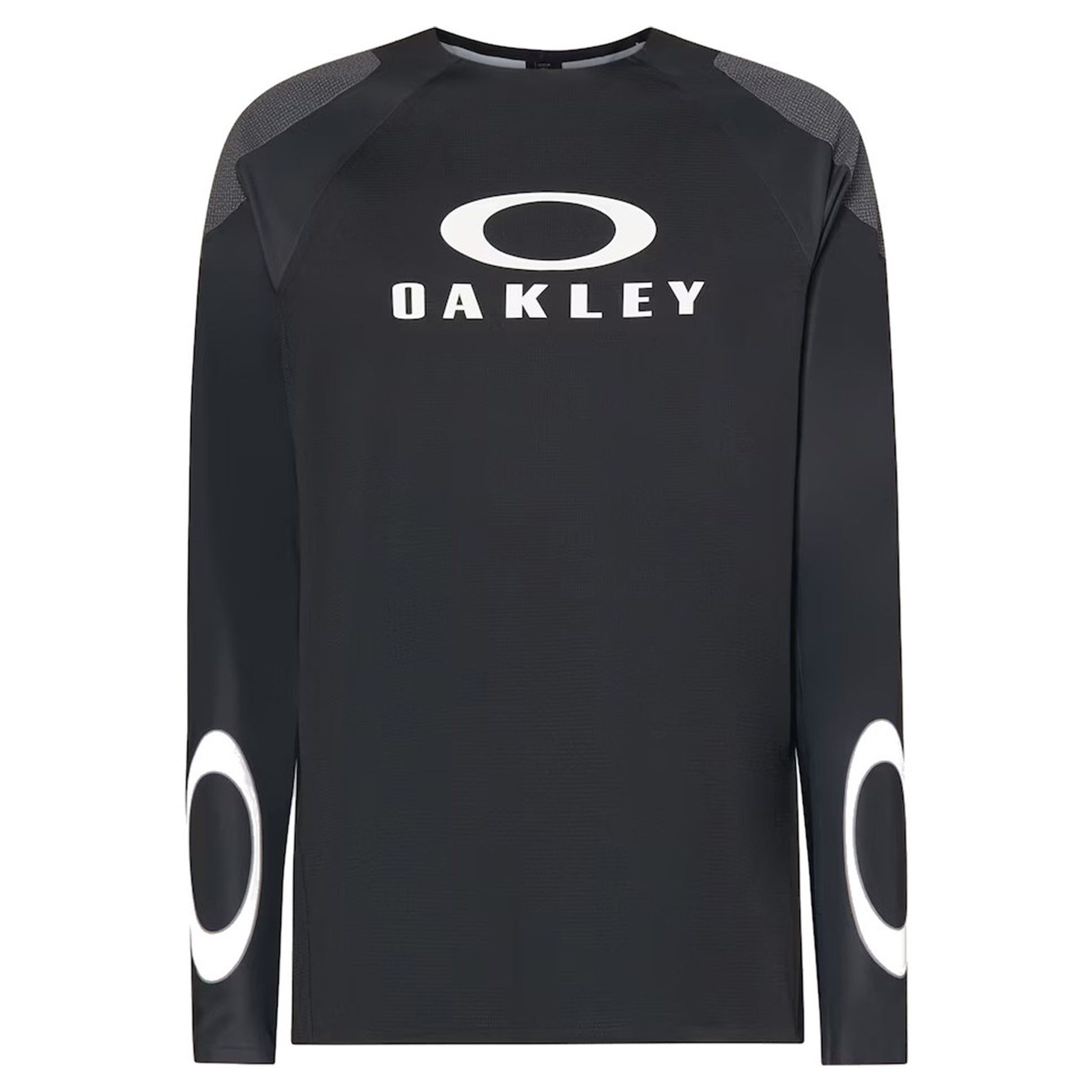 Oakley Seeker Edge Long Sleeve Jersey - XL - Blackout - Image 1