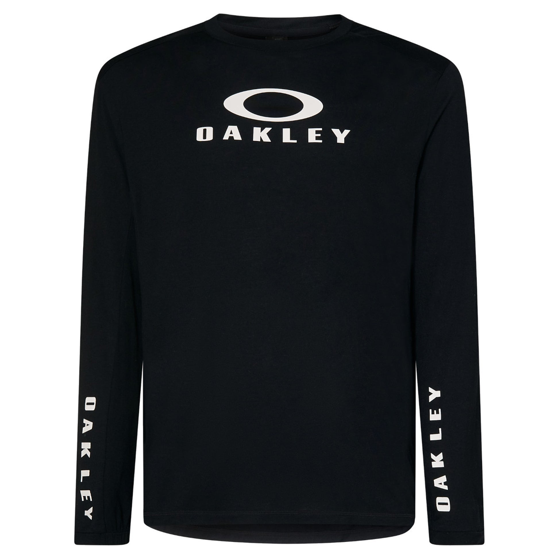 Oakley Seeker Flow Long Sleeve Jersey - XXL - Blackout - Image 1