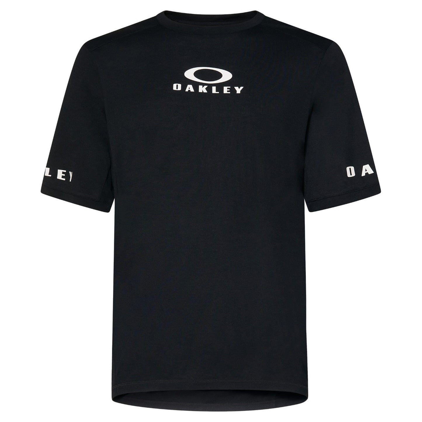 Oakley Seeker Flow Short Sleeve Jersey - S - Blackout - Image 1