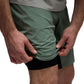 Oakley Seeker Whip Lined Shorts - 30 - Aviator Green - Image 2