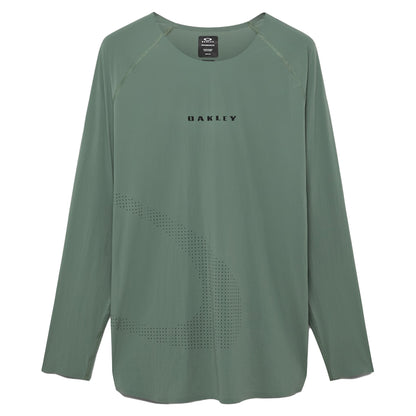 Oakley Seeker Whip Long Sleeve Jersey - M - Aviator Green - Image 1