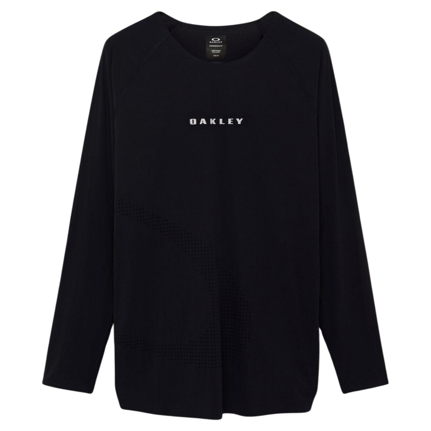 Oakley Seeker Whip Long Sleeve Jersey - S - Pitch Black - Image 1