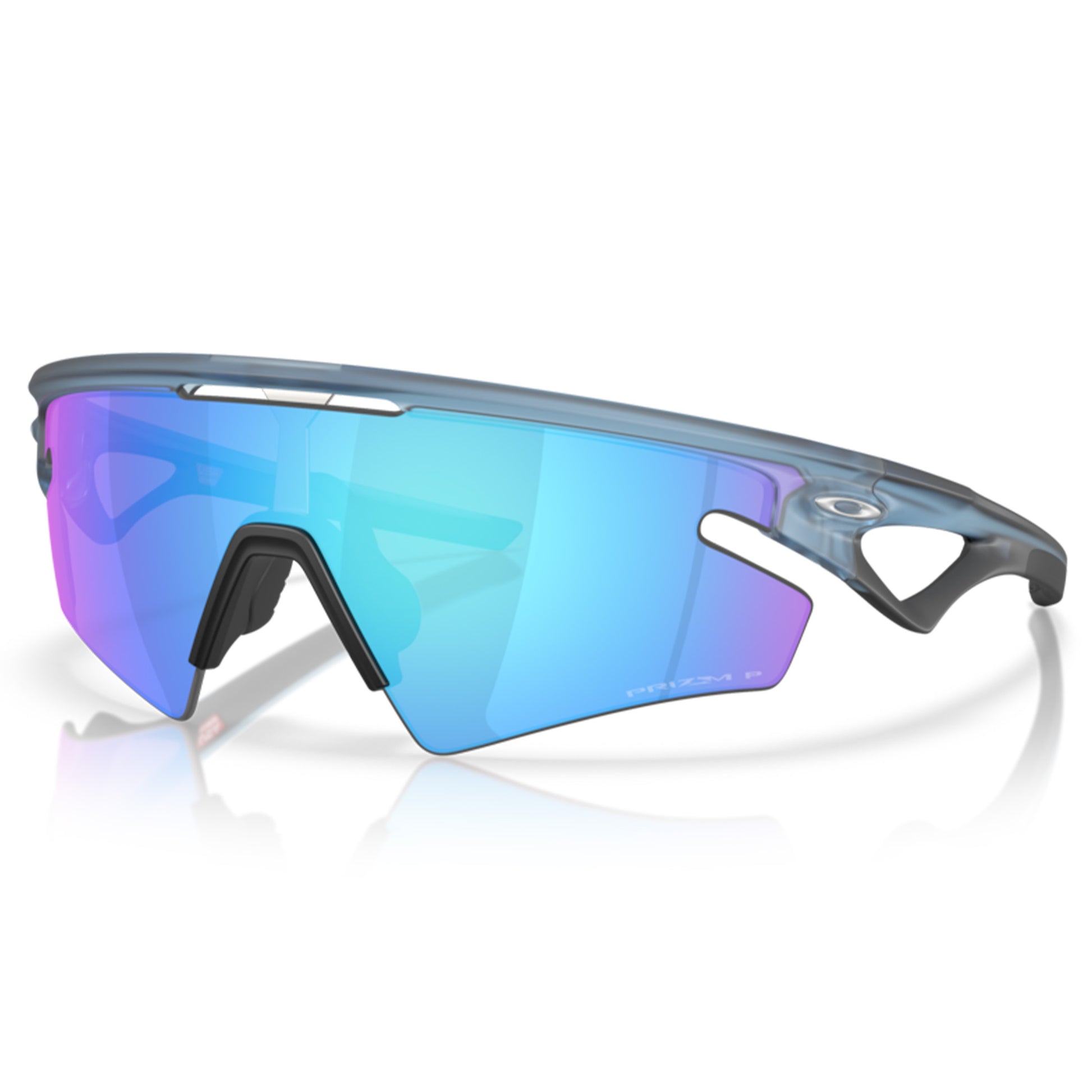 Oakley Sphaera Slash - L - 134mm - Matt Transparent Stonewash w/Prizm Sapphire Polarised - Image 1