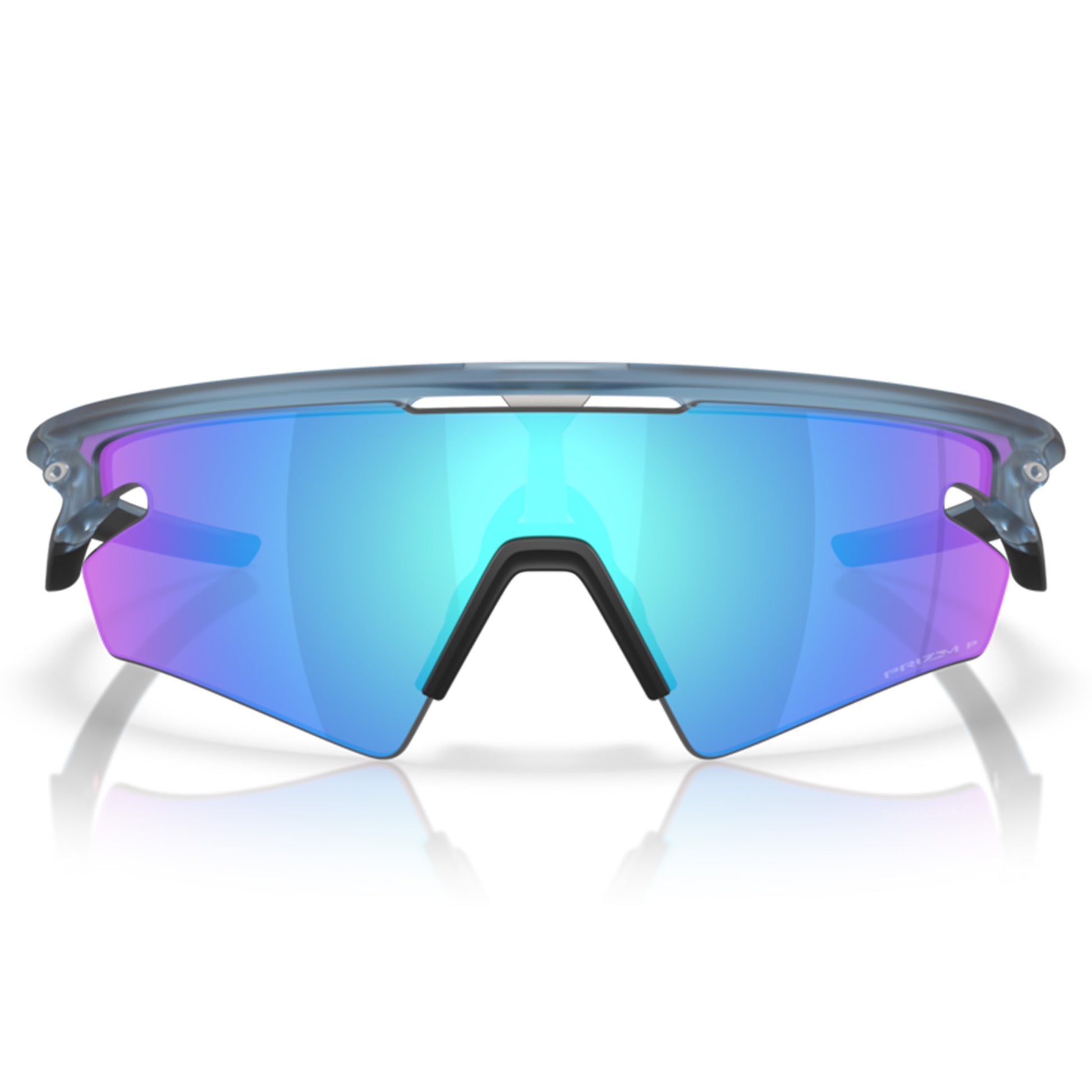 Oakley Sphaera Slash - L - 134mm - Matt Transparent Stonewash w/Prizm Sapphire Polarised - Image 2