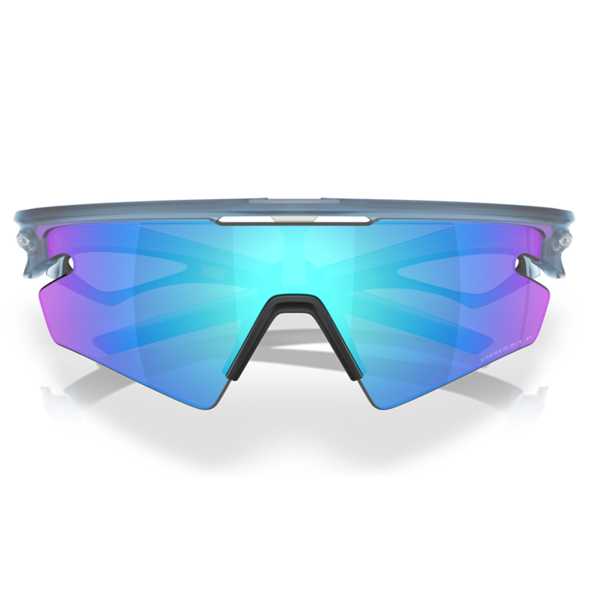 Oakley Sphaera Slash - L - 134mm - Matt Transparent Stonewash w/Prizm Sapphire Polarised - Image 5