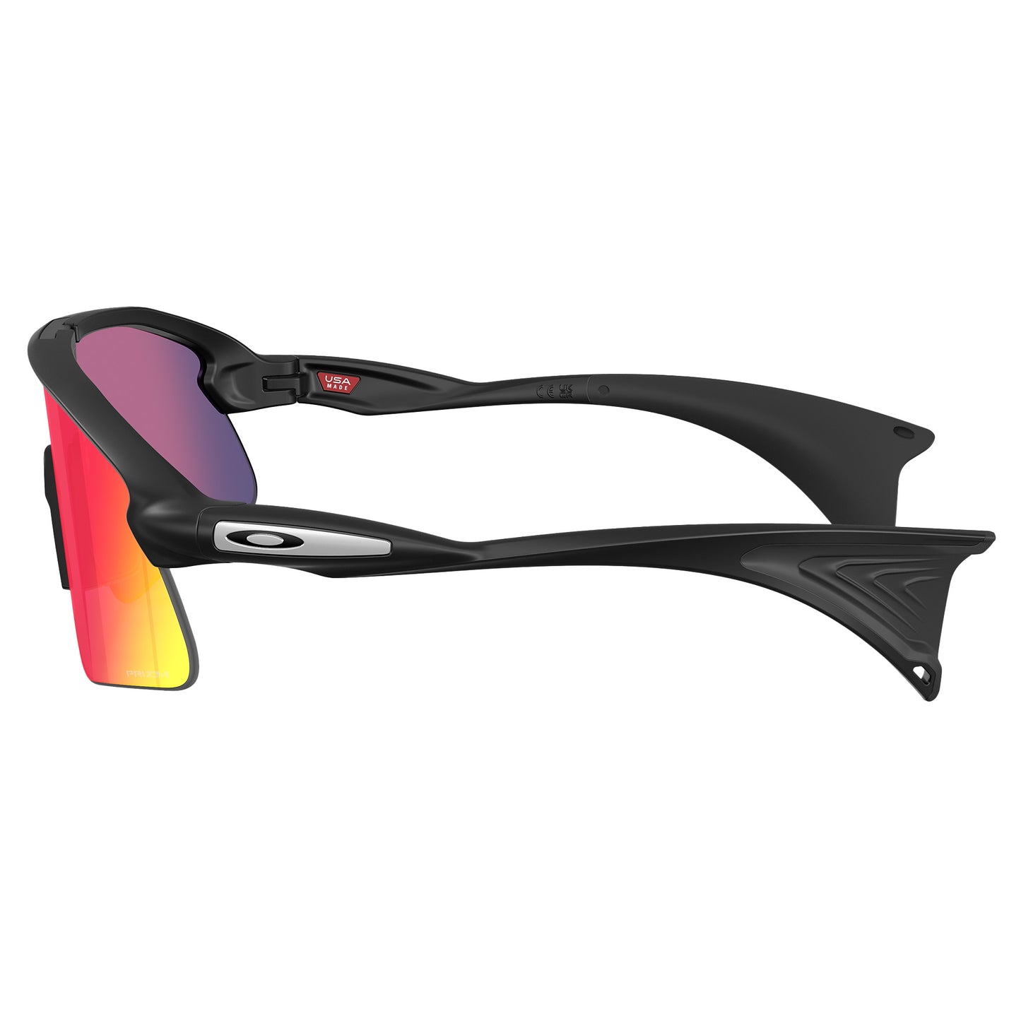 Oakley Stunt Devil Glasses - One Size Fits Most - Mt Blk W/Prizm Road - Image 2