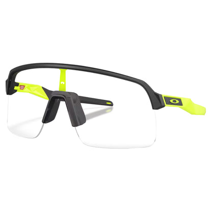 Oakley Sutro Lite Sunglasses - M-133mm - Matte Carbon Clear External treatments - Image 1