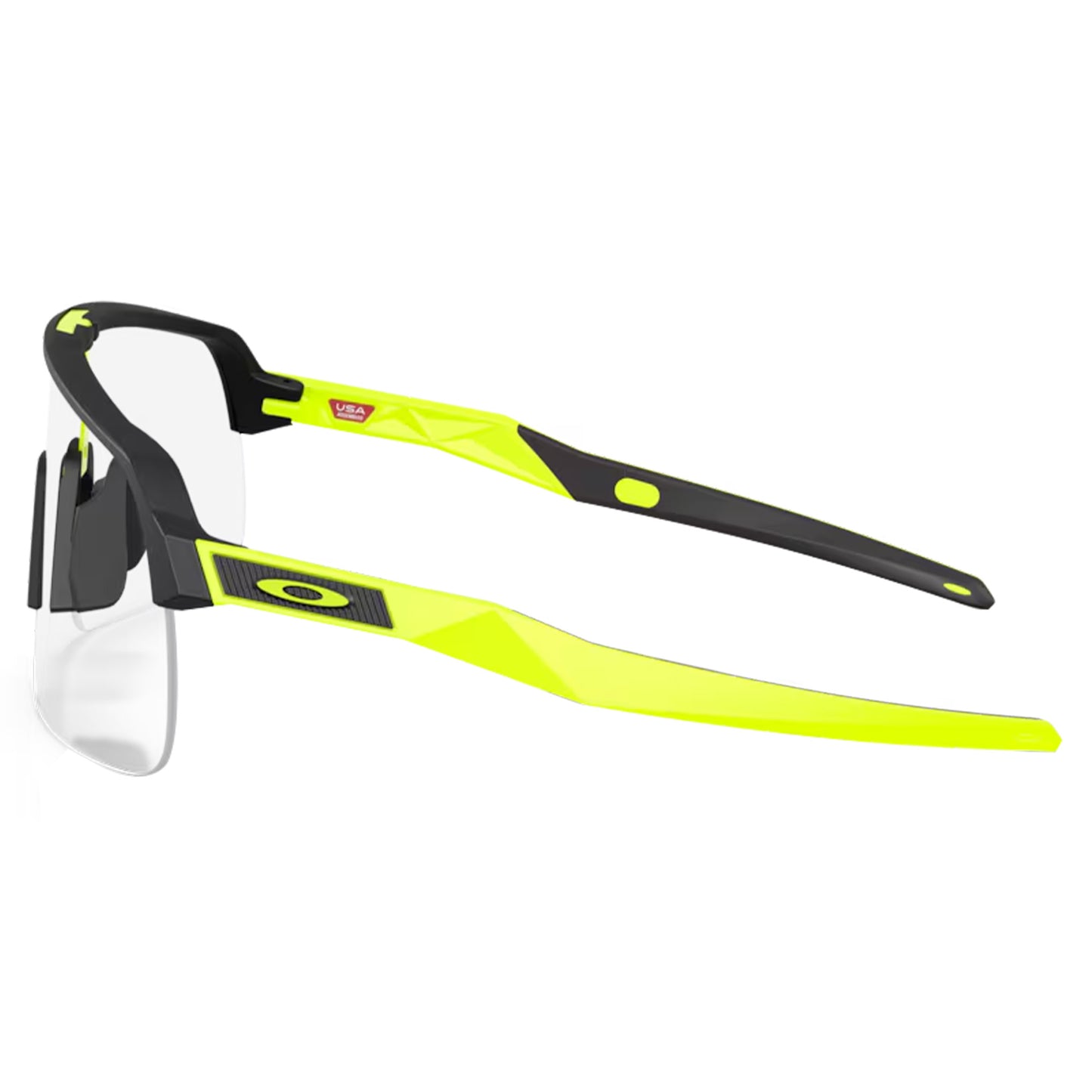 Oakley Sutro Lite Sunglasses - M-133mm - Matte Carbon Clear External treatments - Image 3