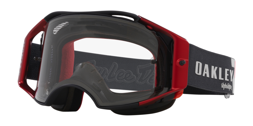 Oakley X TLD Airbrake MTB Goggles - One Size Fits Most - RWB Stars - Clear - Image 1