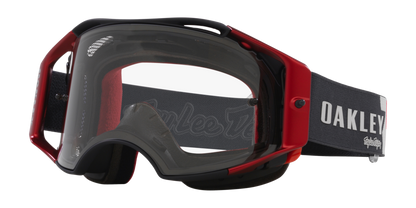 Oakley X TLD Airbrake MTB Goggles - One Size Fits Most - RWB Stars - Clear - Image 1