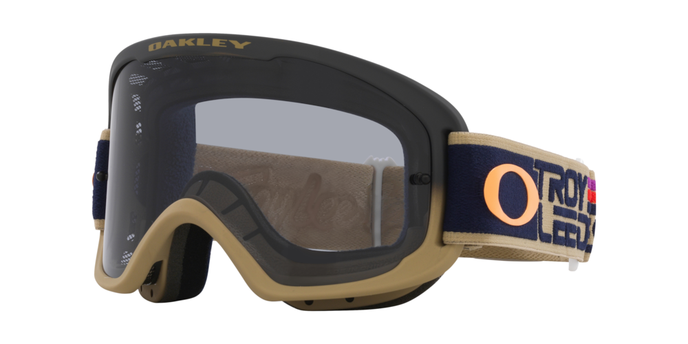 Oakley x TLD O Frame Pro 2.0 MTB Goggles - One Size Fits Most - Futuro - Lite Grey - Image 1