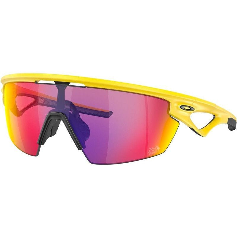 Oakley Sphaera Sunglasses - L - 134mm - Matte Yellow - Prizm Road Lens - Image 1