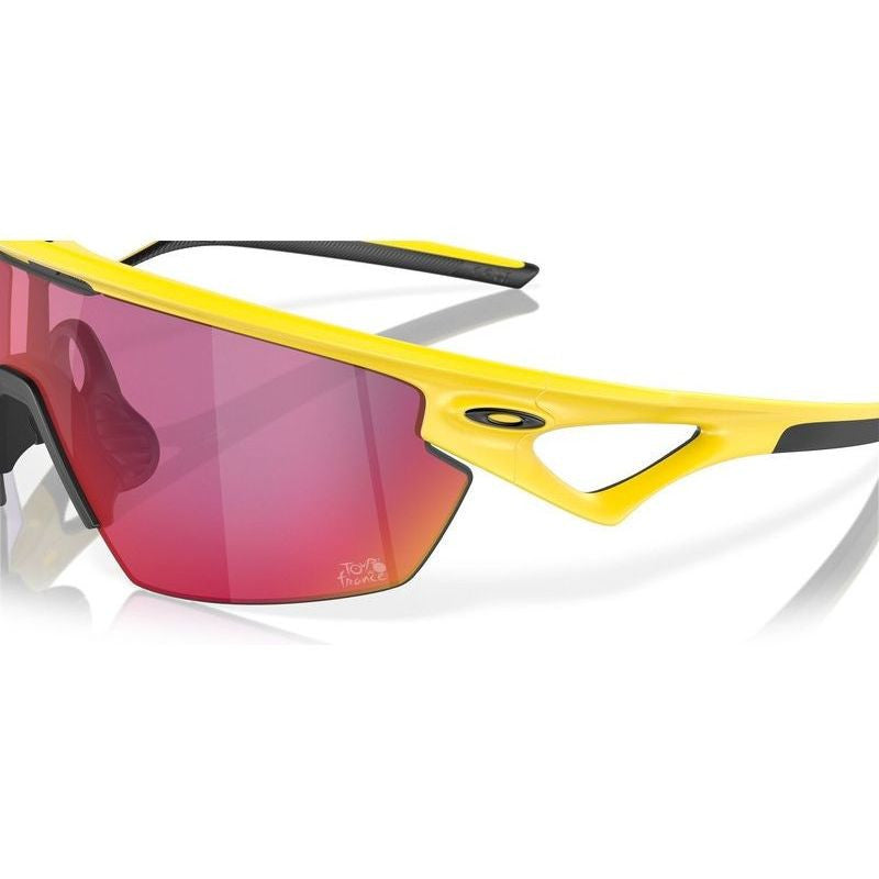 Oakley Sphaera Sunglasses - L - 134mm - Matte Yellow - Prizm Road Lens - Image 4