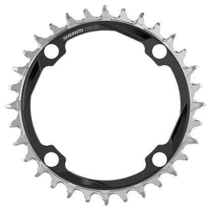 Ochain Chain Ring XX T-Type - Four Bolt - 104 BCD - 55mm - Round - 32T - 12-Speed - Alloy - Black - Image 1