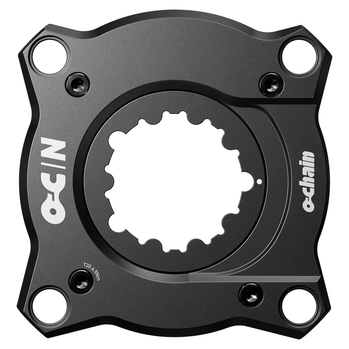 Ochain N 3-Bolt Spider - Direct Mount - 104 BCD - 3mm Boost - Spider - Spider - Spider - Alloy - Black - Image 1