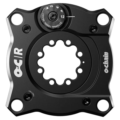 Ochain R 8-Bolt Spider - Direct Mount - 104 BCD - 3mm Boost - Spider - Spider - Spider - Alloy - Black - Image 1