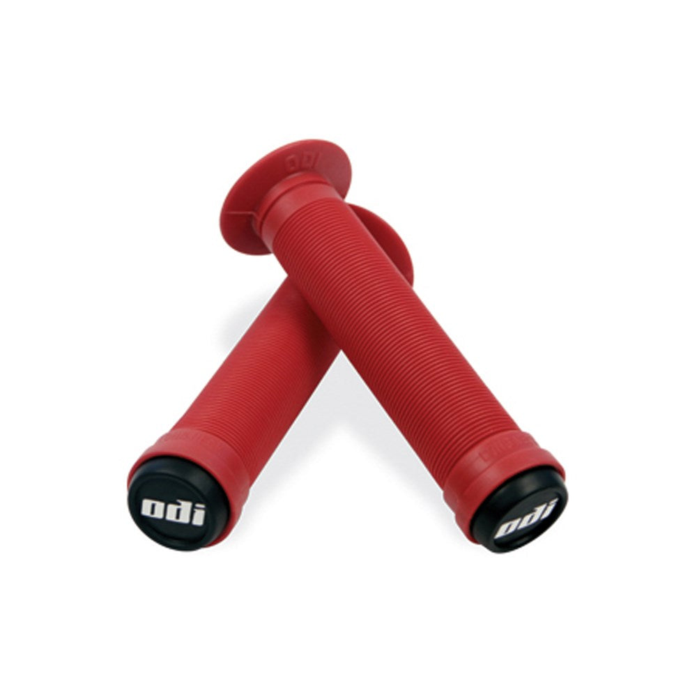 ODI BMX Longneck ST Grips - Red - Slide On Grips - Image 1