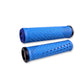 ODI CF V2.1 Lock On Grips - Blue With White Clamps - Single Lock On Grips - Image 1