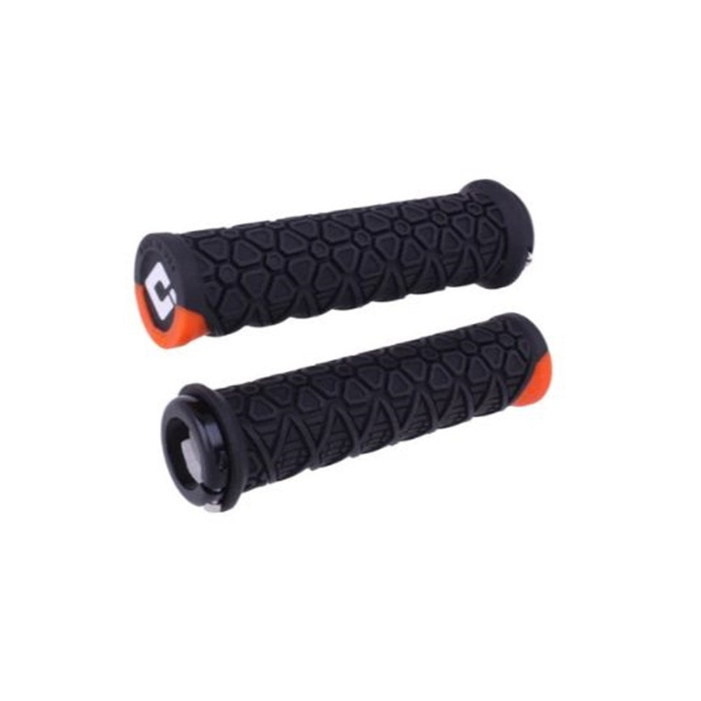 ODI Vanquish D30 Lock On Grips - Black - Single Lock On Grips - Image 1
