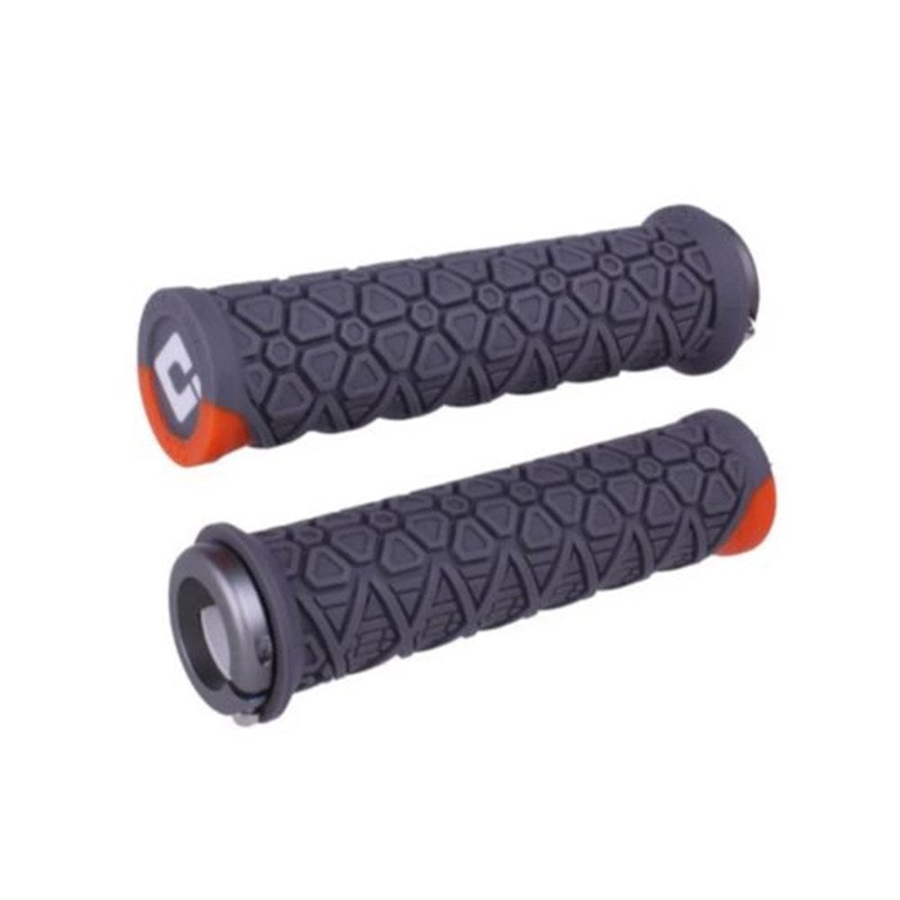 ODI Vanquish D30 Lock On Grips - Graphite - Single Lock On Grips - Image 1