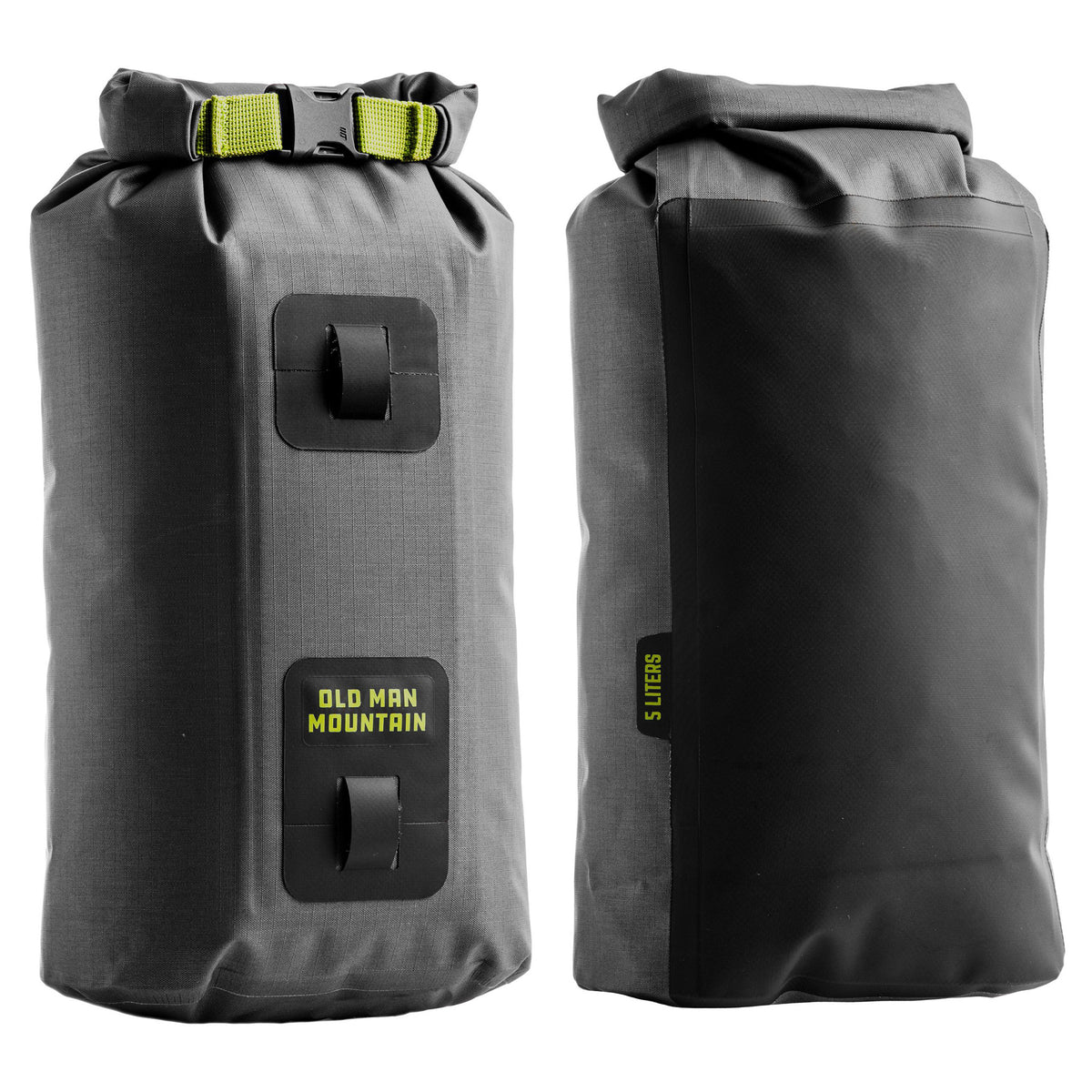 Old Man Mountain Dry Bag - Grey - 5L - Strap - Image 1