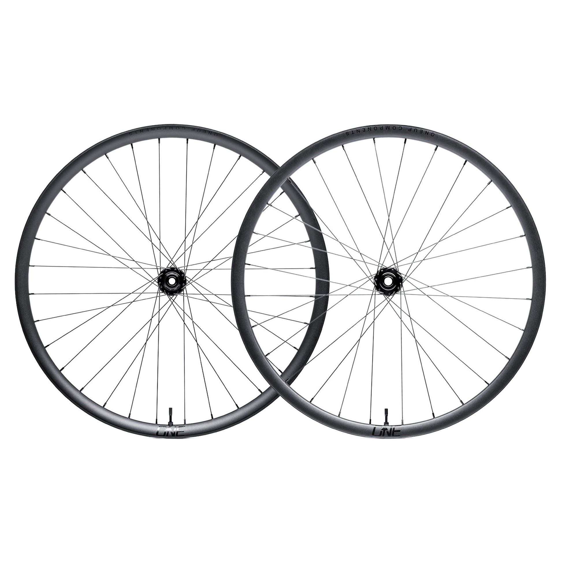 OneUp Components Aluminum Wheelset - Front and Rear - 29 Inch - 15x110mm Boost & 12x148mm Boost - Aluminium - 30mm - 6 Bolt - SRAM XD - Image 1