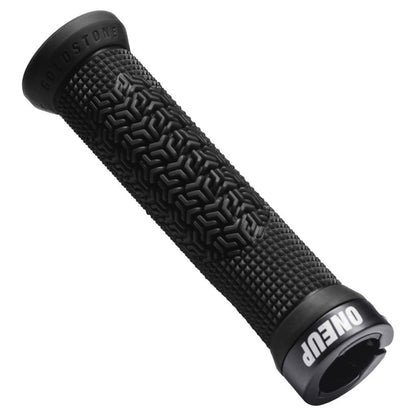 OneUp Components Goldstone Grips - Black - Single Lock On Grips - Image 1