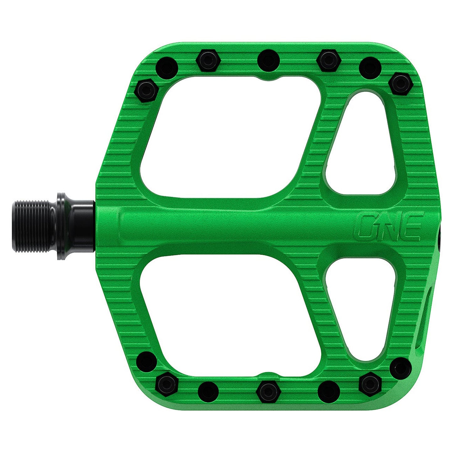 OneUp Components Small Composite Pedals - S - Green - Image 1