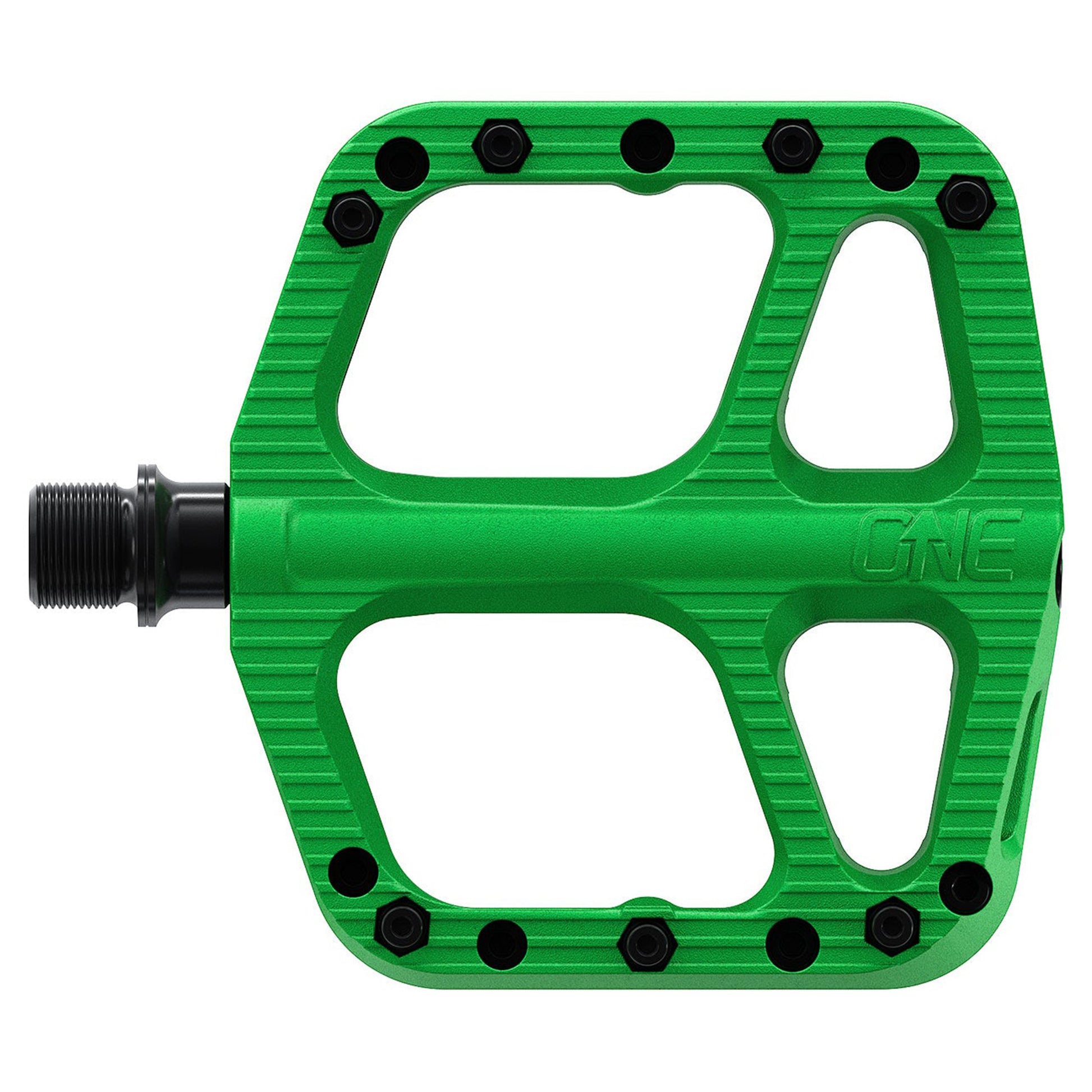 OneUp Components Small Composite Pedals - S - Green - Image 1