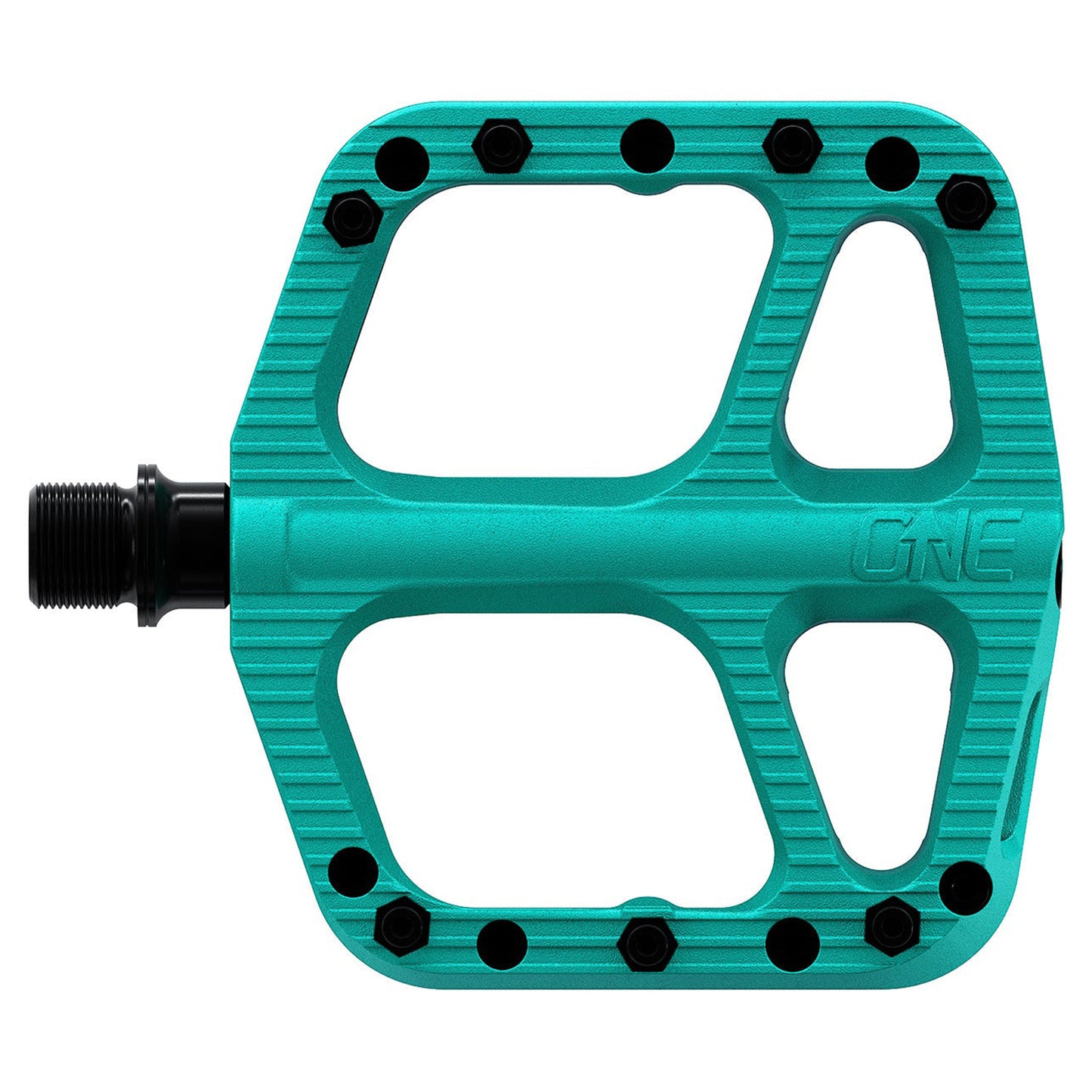OneUp Components Small Composite Pedals - S - Turquoise - Image 1