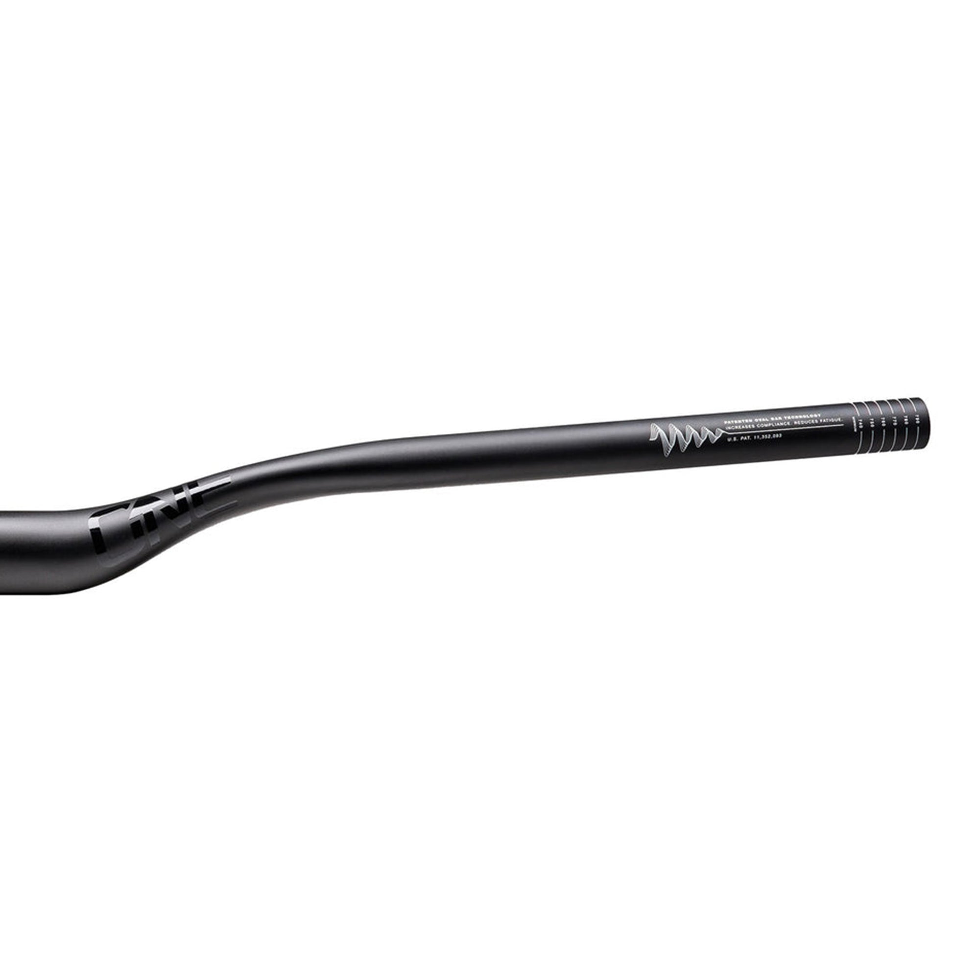 OneUp V2 Carbon Handlebar - 35mm  - 760  - 35mm Rise - Black - Image 5