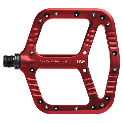 OneUp Wave Pedals - L - Red - Image 1
