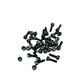 OneUp Components Pedal Pin Kit - Black - Suit Composite Pedal - Image 1
